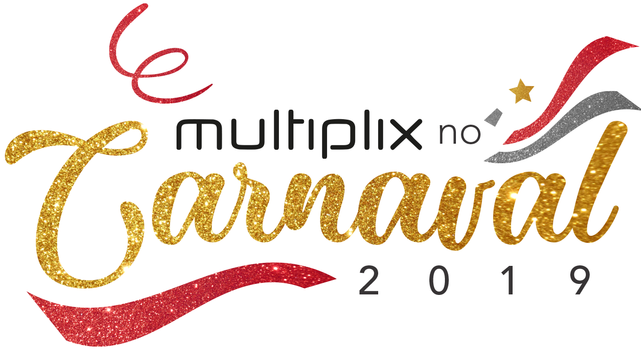 Logo Multiplix no Carnaval 2019