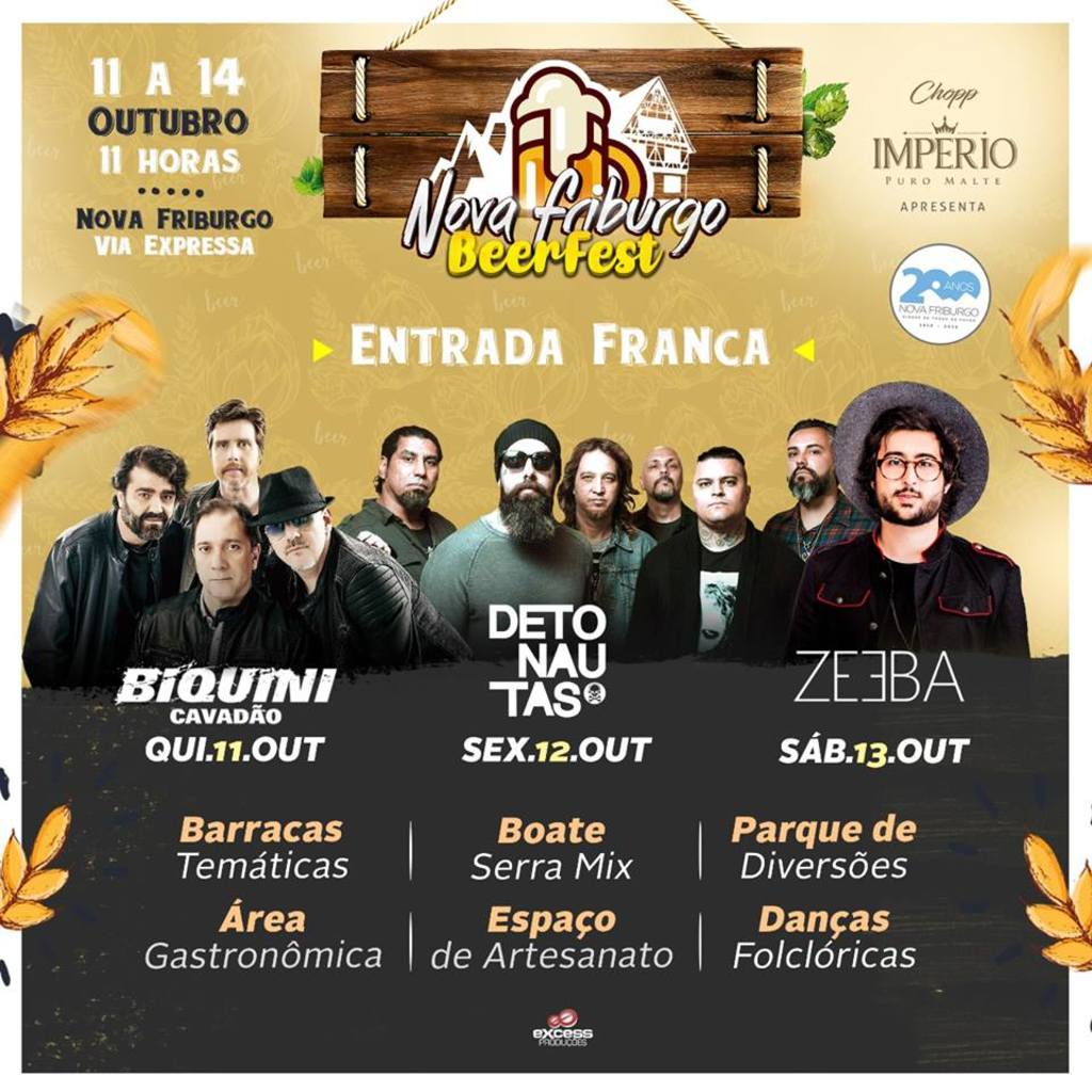 Detonautas fará show na Via Expressa no dia 12 de outubro.