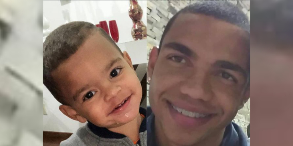 Tiago Filho está com três anos e carrega os traços do pai 
