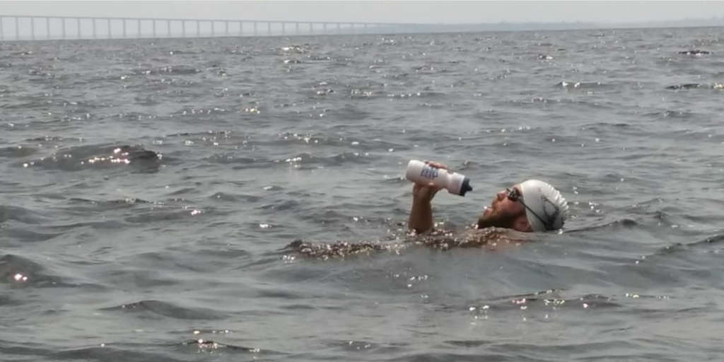 Nadando nos mares da superação! Paratleta de Nova Friburgo se prepara para a disputa de sua primeira ultramaratona aquática