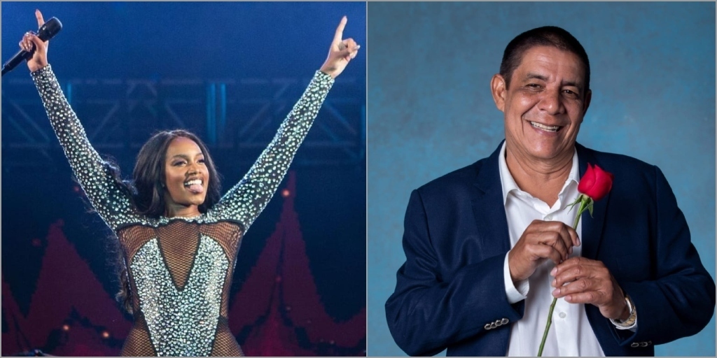 Iza e Zeca Pagodinho fazem shows em Copacabana no Réveillon