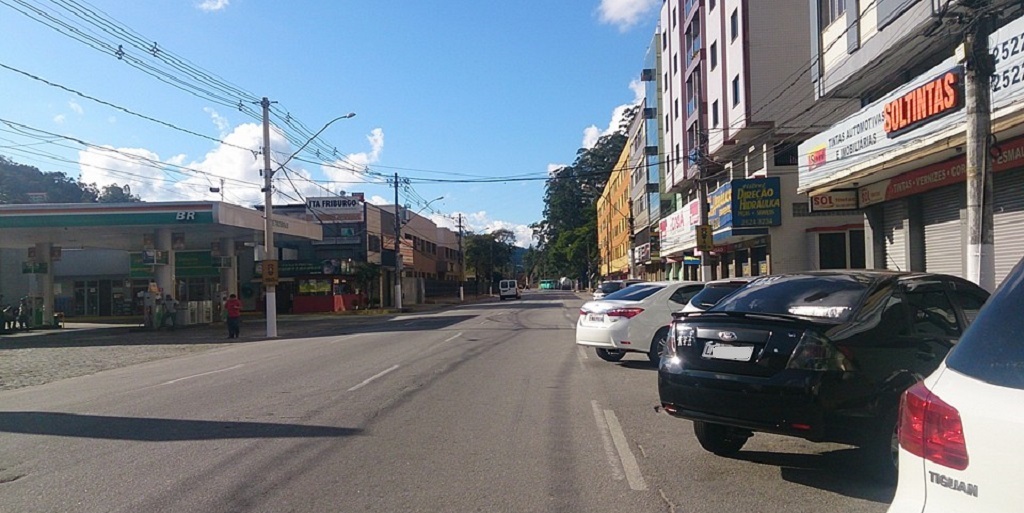 Avenida Euterpe Friburguense ficará em meia pista a partir desta terça-feira