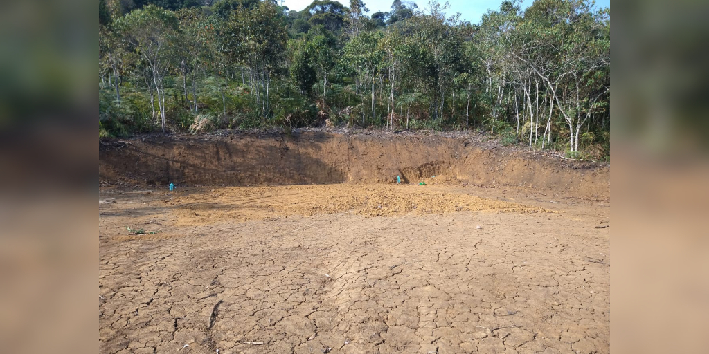 Polícia Ambiental identifica abertura ilegal de estrada e desmatamento em Nova Friburgo