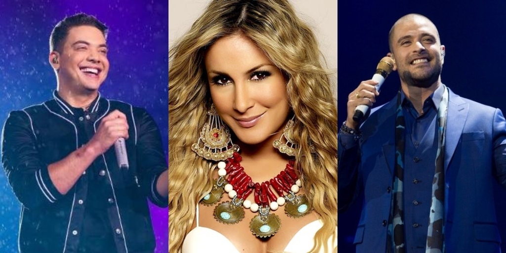 Wesley Safadão, Claudia Leitte e Diogo Nogueira estão entre as lives do fim de semana