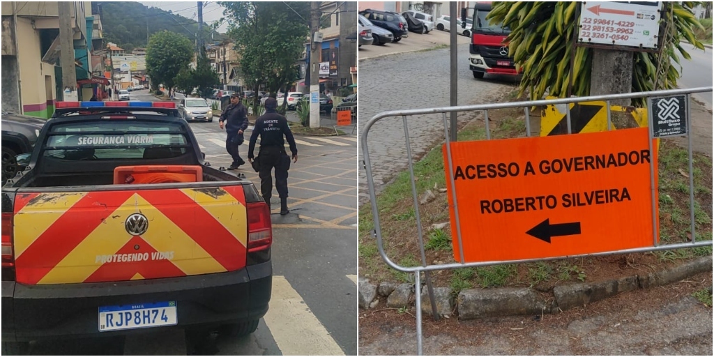 Sinalização e agentes da Semu foram colocados na localidade para orientar motoristas