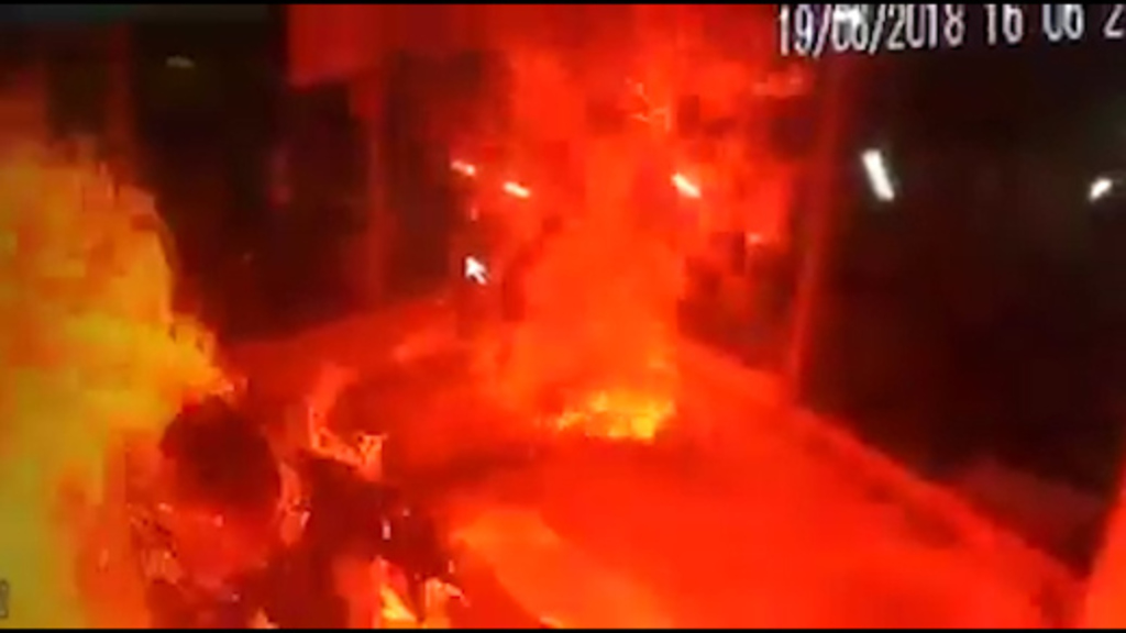 Porteiro incendiado em Teresópolis é transferido para hospital especializado em queimaduras