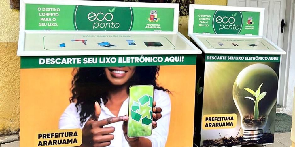 Meio ambiente agradece: Araruama ganha ecopontos para descarte correto do lixo eletrônico