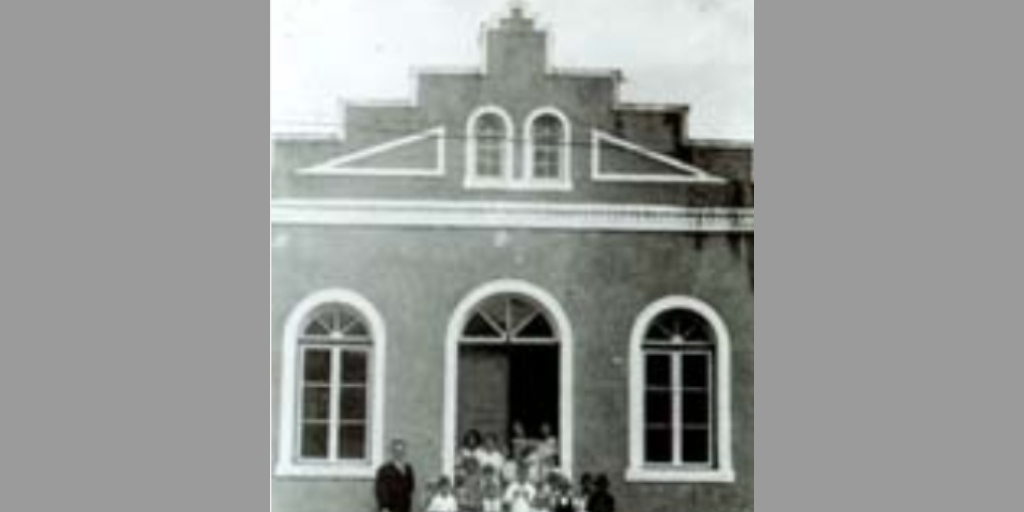 Antigo Templo da Igreja Luterana, em 1933