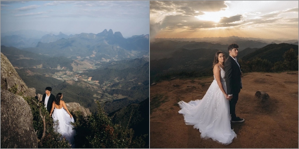 Fotos foram tiradas no Pico da Caledônia, em Nova Friburgo