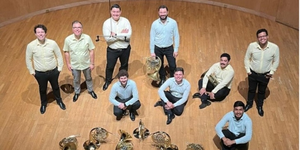 Teatro Feso apresenta a estreia do grupo Trompa Brasilis, em Teresópolis