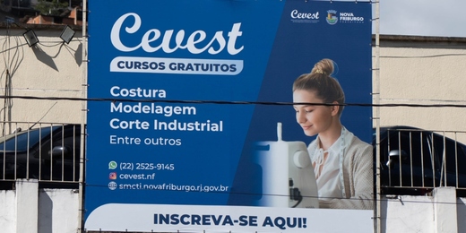 Cevest Nova Friburgo está com vagas abertas e gratuitas para cursos na área do vestuário
