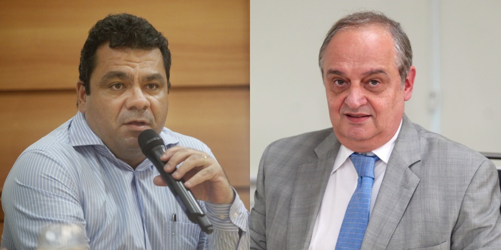 Alexandre Chieppe (à esquerda) e Nelson Rocha (à direita)