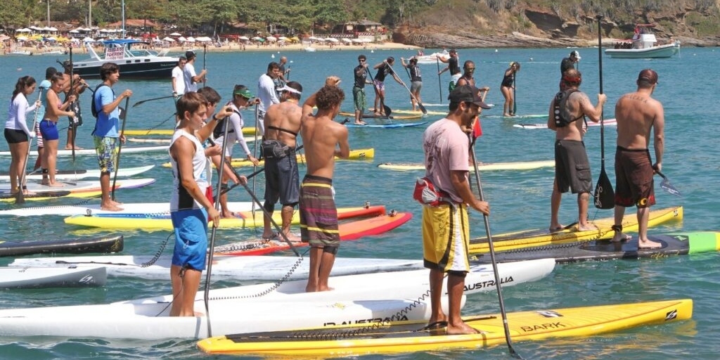 Búzios recebe Campeonato Estadual de Stand Up Paddle neste fim de semana