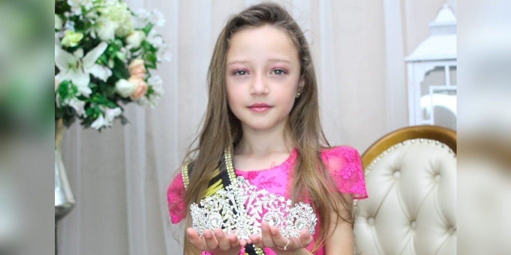 Sophia quer ser Mini Miss Brasil no ano que vem 