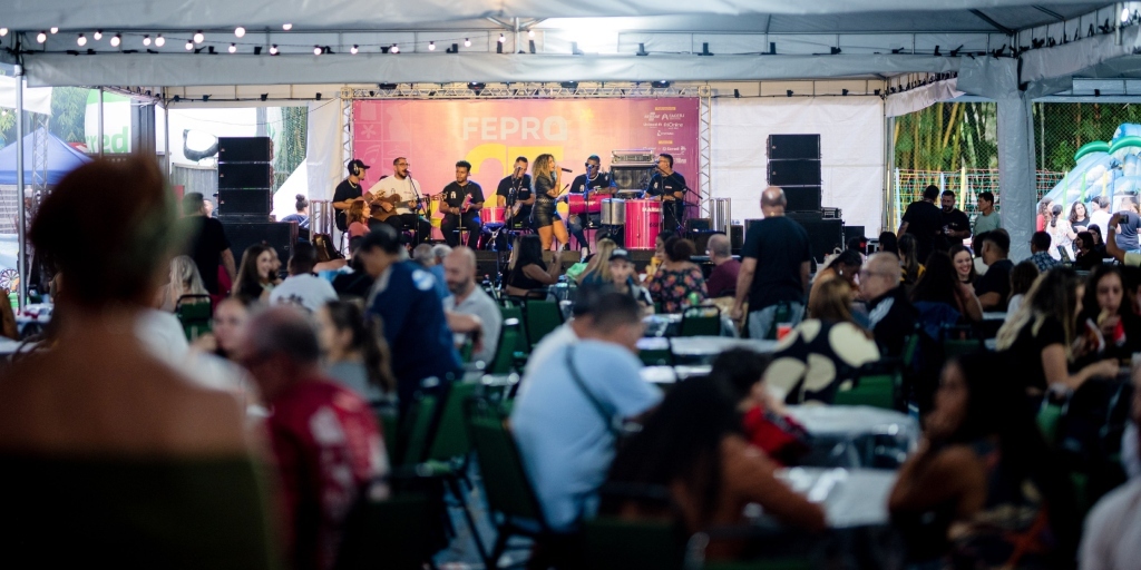 Apresentações musicais fazem parte dos cinco dias de programação da Fepro 2026