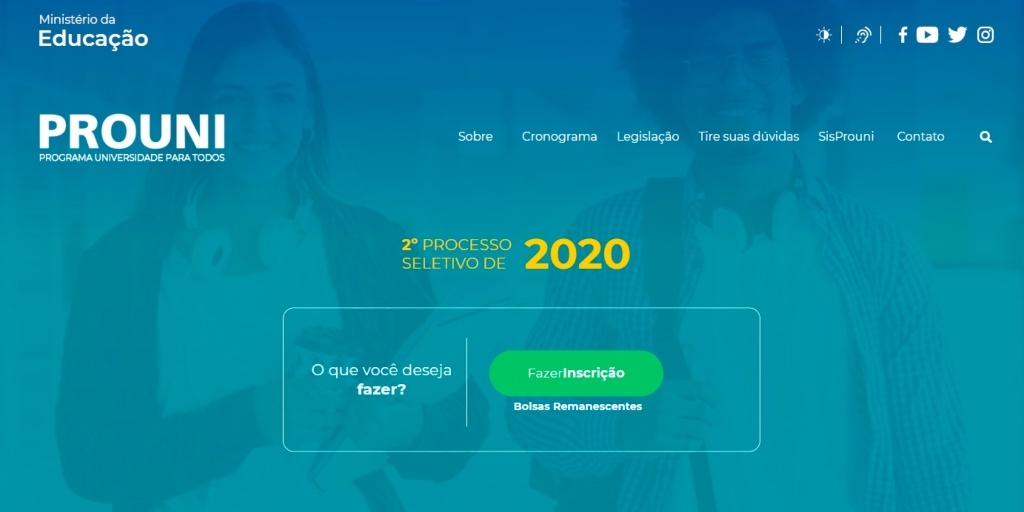 Inscrições para vagas remanescentes do Prouni começam nesta terça