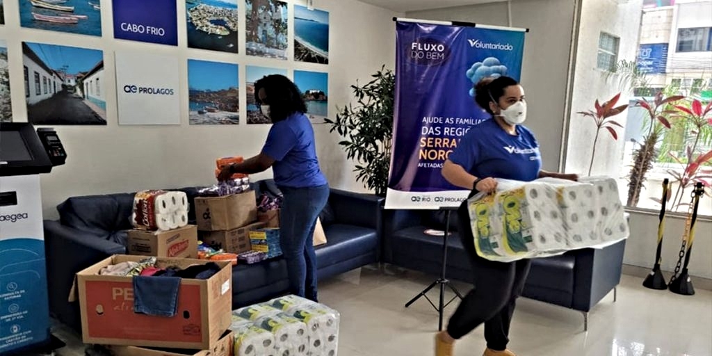 Região dos Lagos faz campanhas para arrecadar donativos e ajudar moradores afetados pelas chuvas
