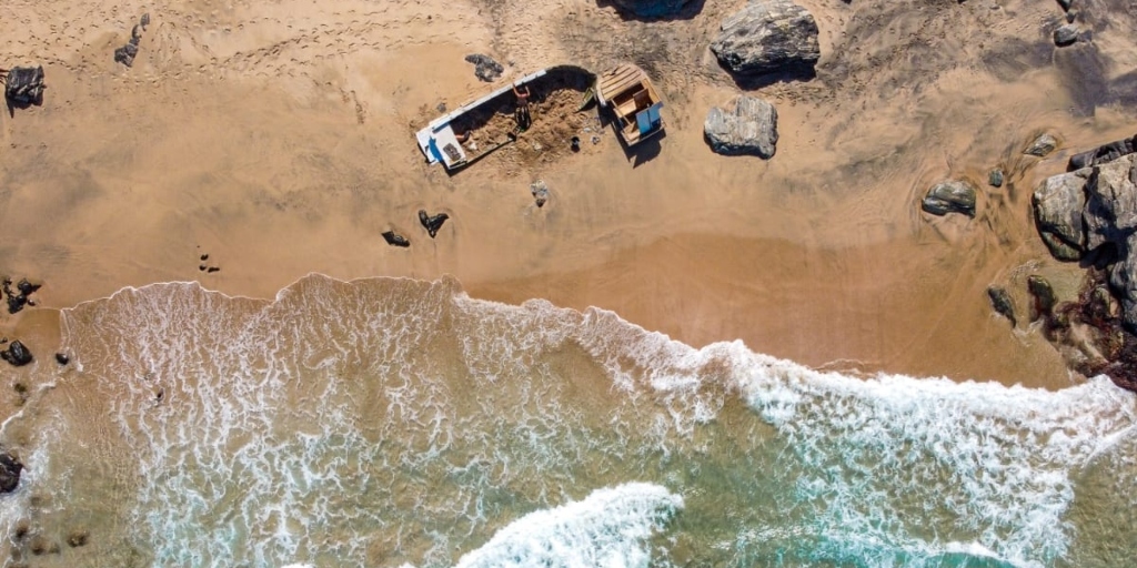 A Praia Brava  é um bom lugar para  relaxar 