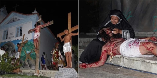 Arraial do Cabo terá encenação da Paixão de Cristo em frente à Igreja Nossa Senhora dos Remédios