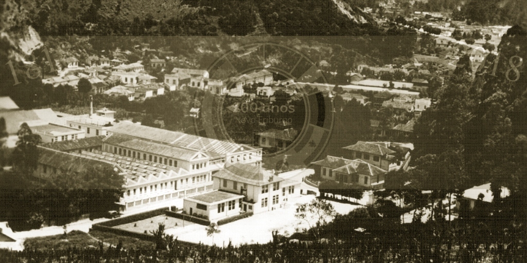 Fábrica de Rendas Arp, em 1910