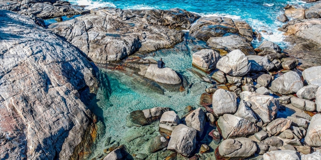 As águas cristalinas encantam moradores e visitantes 