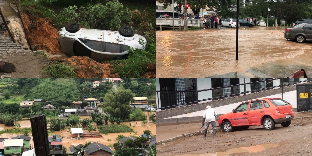 Acompanhe a situação das chuvas em Nova Friburgo