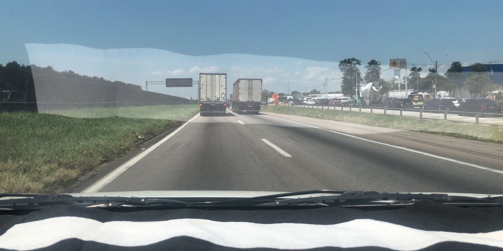 Torcedores contam que o trajeto foi tranquilo, mas foi necessária muita paciência para suportar a longa jornada