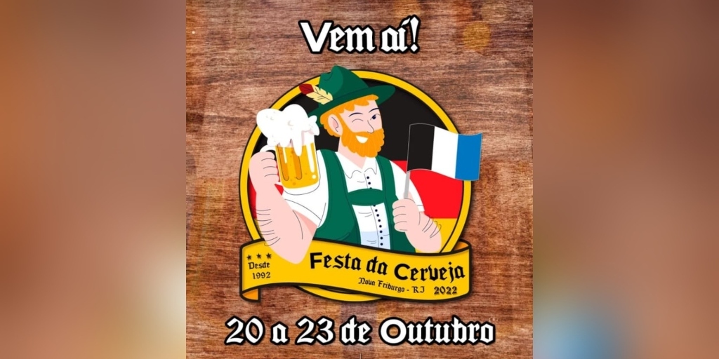 Festa da Cerveja estará de volta no mês que vem em Friburgo