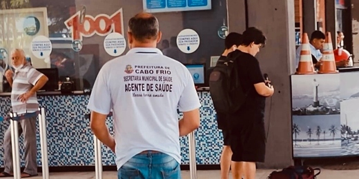 Campanha de combate à dengue com foco nos turistas é intensificada em Cabo Frio 