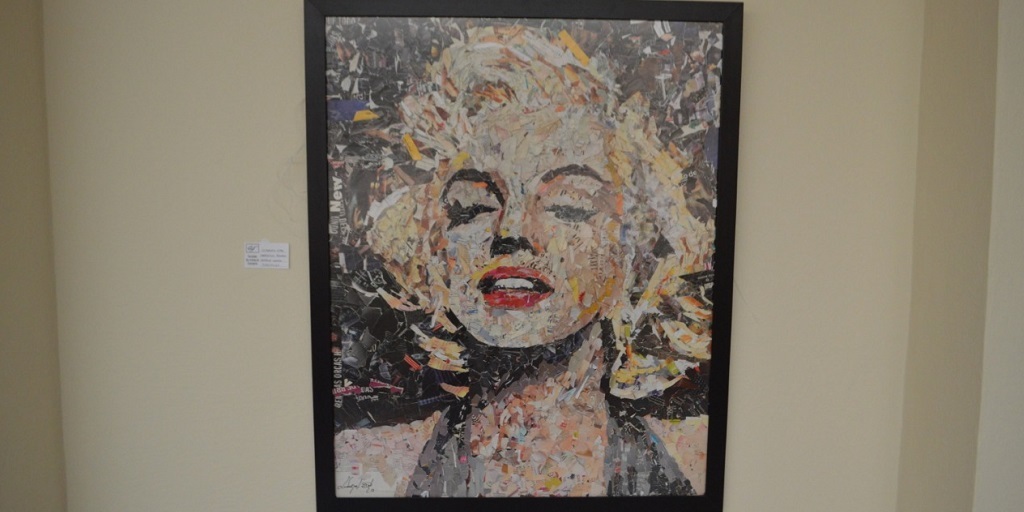 Exposição “Cinema na Tela” retrata artistas e cenas famosas do cinema