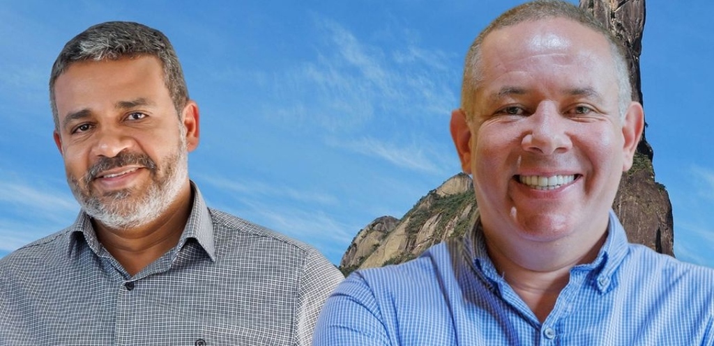 Alex Castellar (PL) e Davi Serafim (PSD) são candidatos pela coligação 'Teresópolis Unida e Mais Forte'