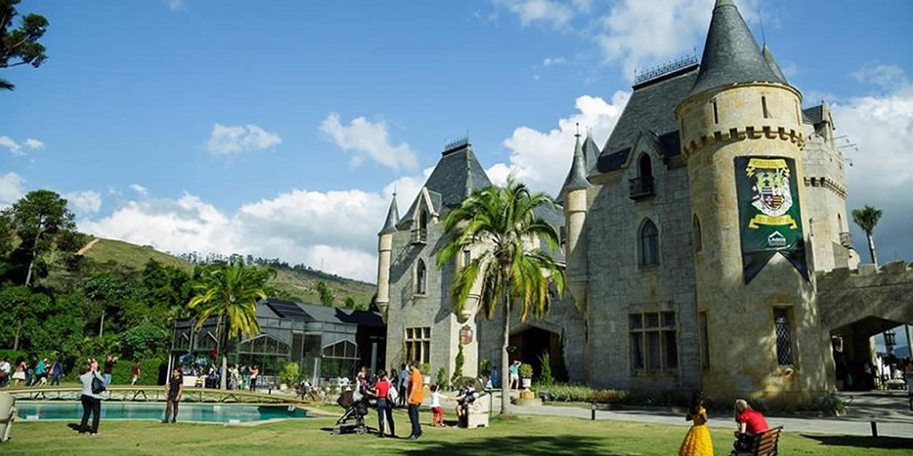 Castelo de Itaipava, um dos pontos turísticos do distrito de Itaipava, em Petrópolis