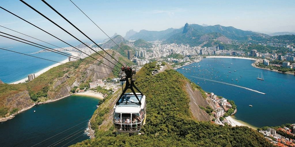 Bondinho do Pão de Açúcar é um dos cartões postais da capital fluminense 