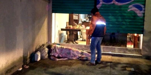 Onda de frio: equipes em Friburgo e Teresópolis se mobilizam para acolher pessoas em situação de rua