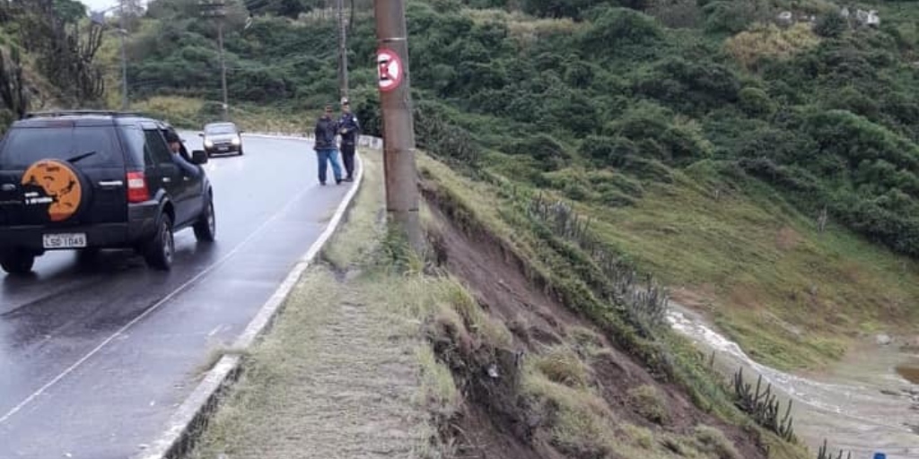 Trecho apresentou problemas durante forte chuva em 2019