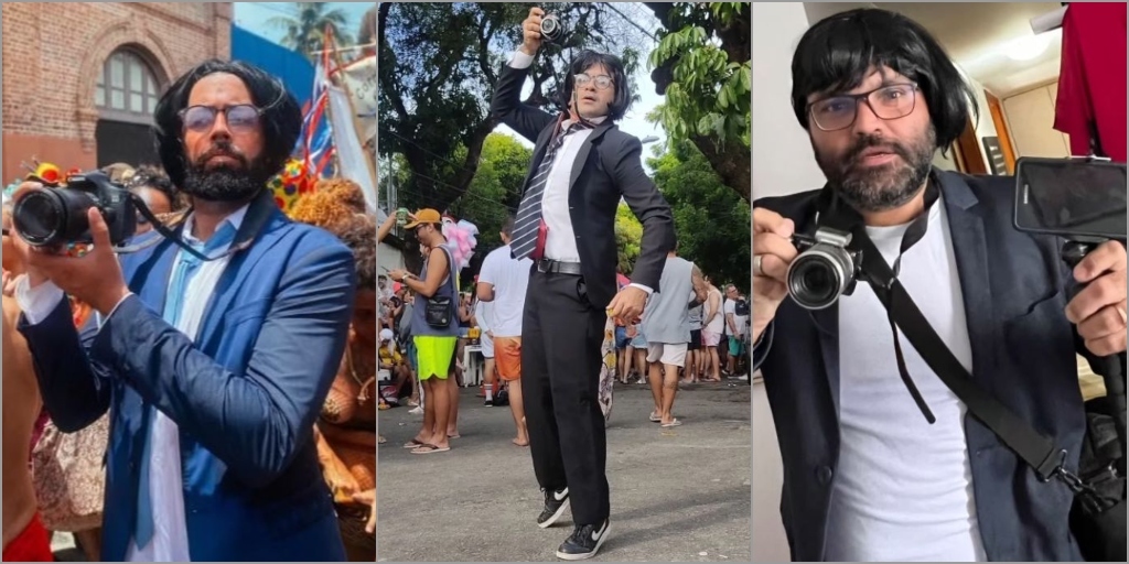 Fantasia de 'Ricardo Stukert' foi o sucesso no Carnaval deste ano