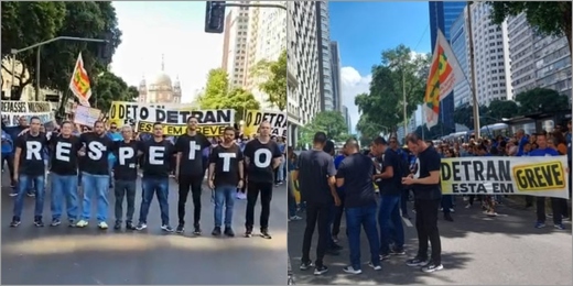 Greve dos servidores do Detran-RJ afeta serviços e muda rotina de atendimentos no estado