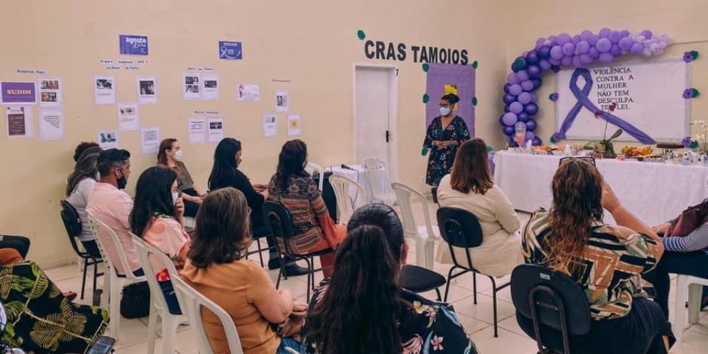 'Agosto Lilás': ações para enfrentamento à violência contra mulher são feitas em Cabo Frio