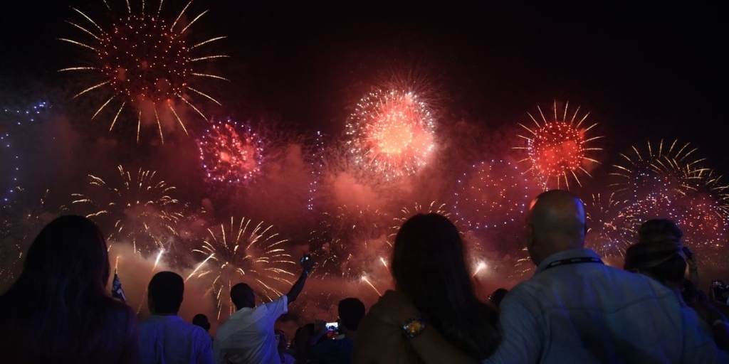 Quem for passar o Réveillon em Copacabana deve ir preparado para as chuvas 