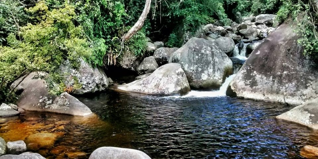 Poço Dois Irmãos no Parque Nacional da Serra dos Órgãos