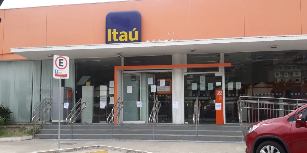 Mais uma agência do Itaú é fechada em Nova Friburgo após suspeita de Covid-19