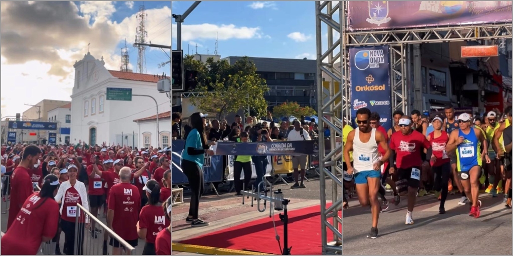 Corrida da Padroeira de Cabo Frio está com inscrições abertas