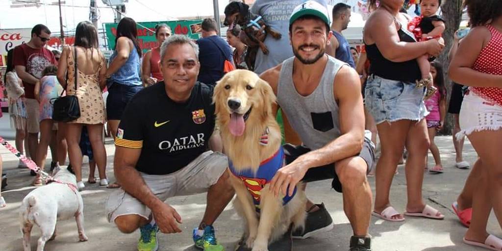 Deep, o Super Cão, fica em 1º lugar na categoria porte médio