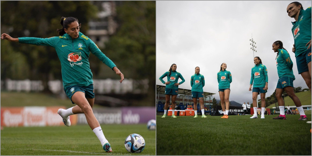 De olho na Copa do Mundo, Seleção feminina de futebol treina firme em Teresópolis 