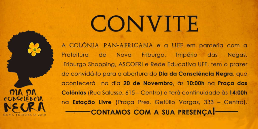 Diversas atividades devem marcar o Dia da Consciência Negra nesta terça-feira