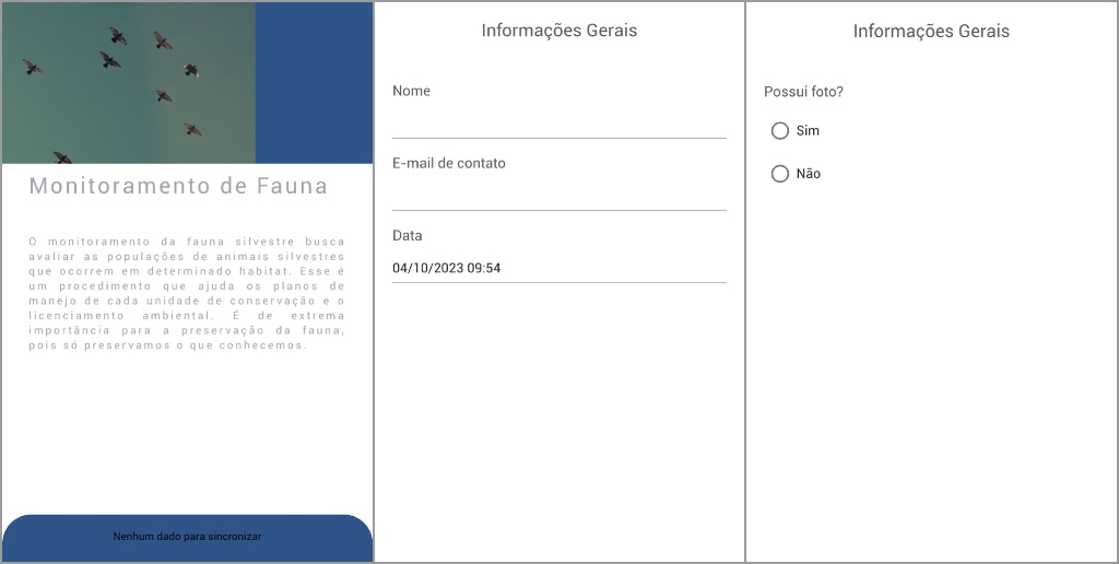Também é possível fazer o registro de animais em qualquer condição