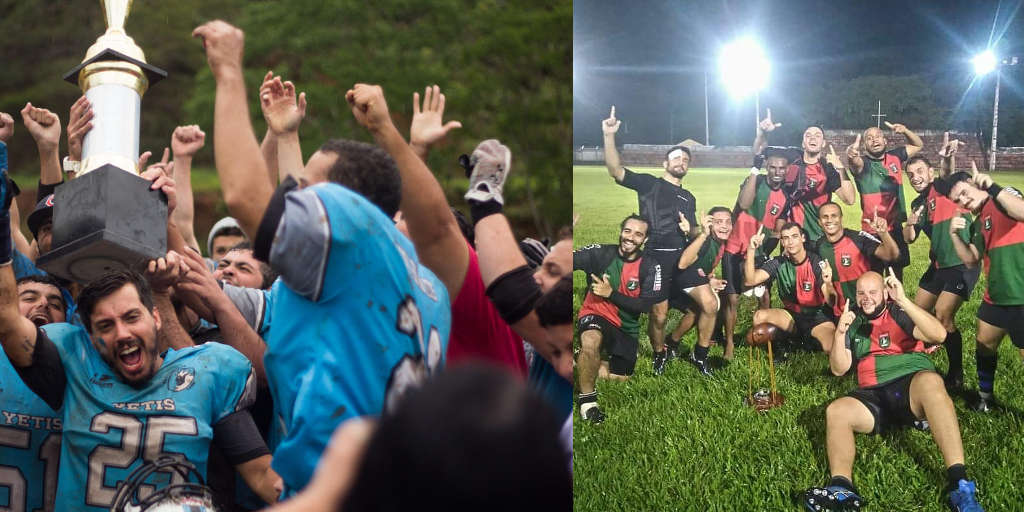 Rugby e futebol americano crescem no interior do estado