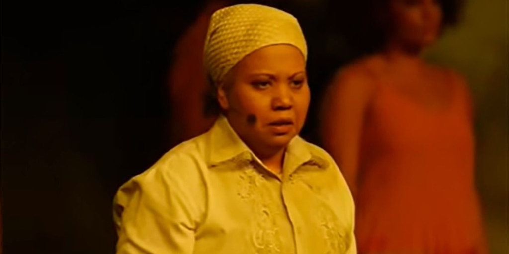 Thais Alves no evento de apresentação do enredo em agosto de 2025