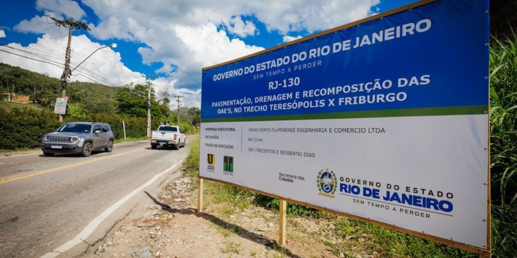 Rodovias estaduais de Friburgo e Teresópolis passam por obras de melhorias depois de longa espera