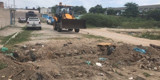 Operações da PM retiram 6,2 toneladas de materiais usados em barricadas em Cabo Frio